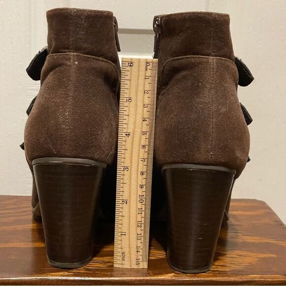 Xoxo Women's Kimberlie Heeled Boot Brown Size 8.5 - Picture 8 of 10